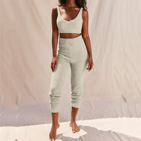 

ZHIYU Women Winter Fashion Warm Three Pieces Suit Soft Warm Flannel Shorts Pajamas Set Cute Cat Beard Hooded Sleepwear