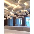 thumbnail image 1 of 1pc Cloud Shaped Wall Hanging, Simple White Polyester Prop Cloud Design Hanging Decoration For Home, 1 of 5