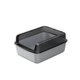 thumbnail image 2 of Cats Litter Box, Semi-Enclosed Boxs with High Sides Low Entry Boxes with Sifting Scoop Anti-Splashing Pan for Indoor Cats 16.14x12.2x7.87in, 2 of 6