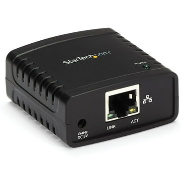 StarTech 10/100Mbps Ethernet to USB 2.0 Network LPR Print Server