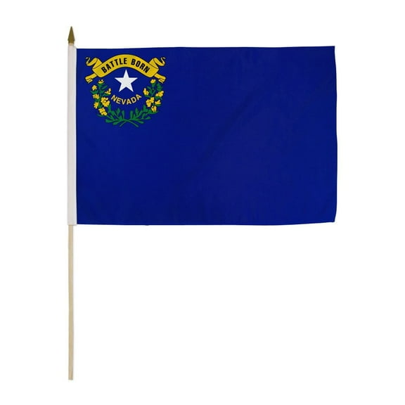 Nevada 12x18in Stick Flag