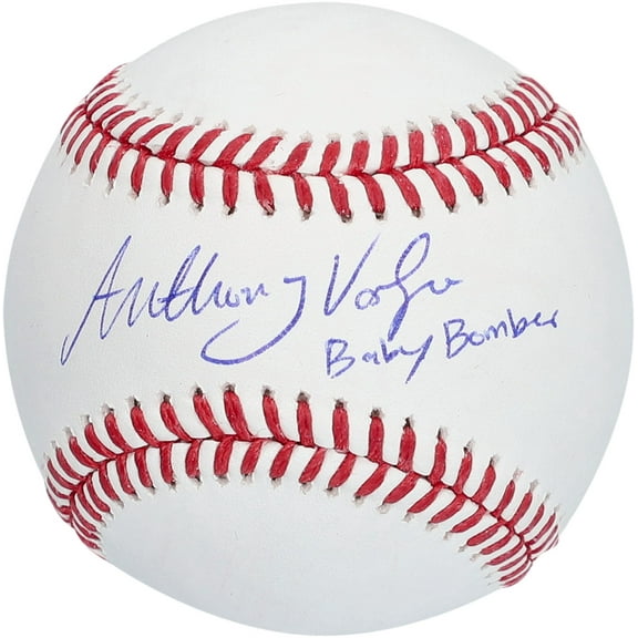 Anthony Volpe New York Yankees Autographed Baseball with "Baby Bomber" Inscription - Fanatics Authentic Certified
