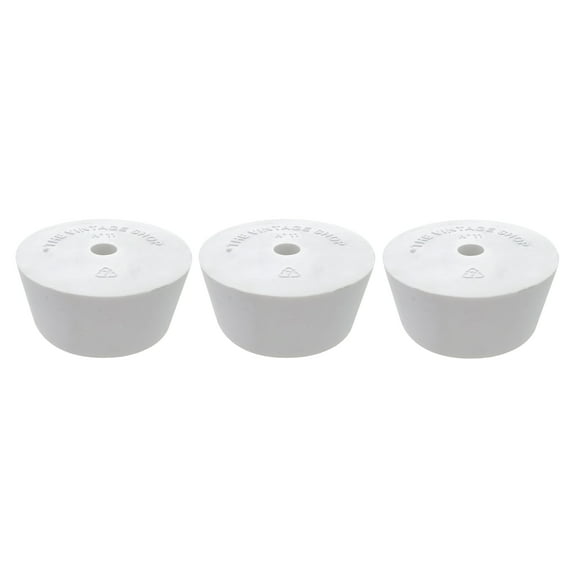 Home Brew Ohio #11 Drilled Rubber Stopper Set of 3