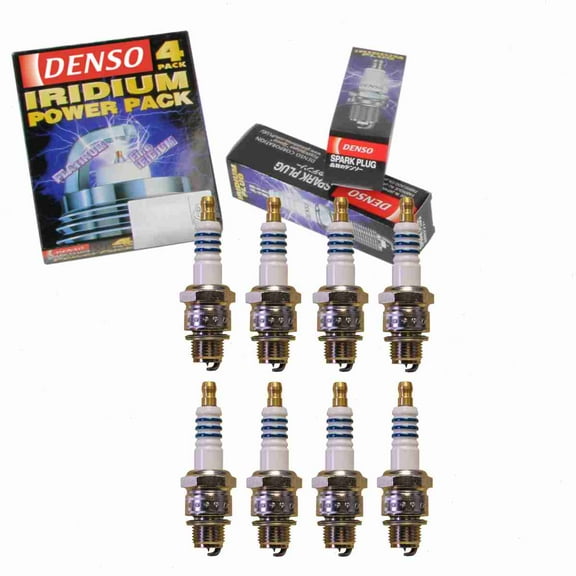 8 pc DENSO 5380 Iridium Power Spark Plugs for IWF24 Ignition Wire Secondary