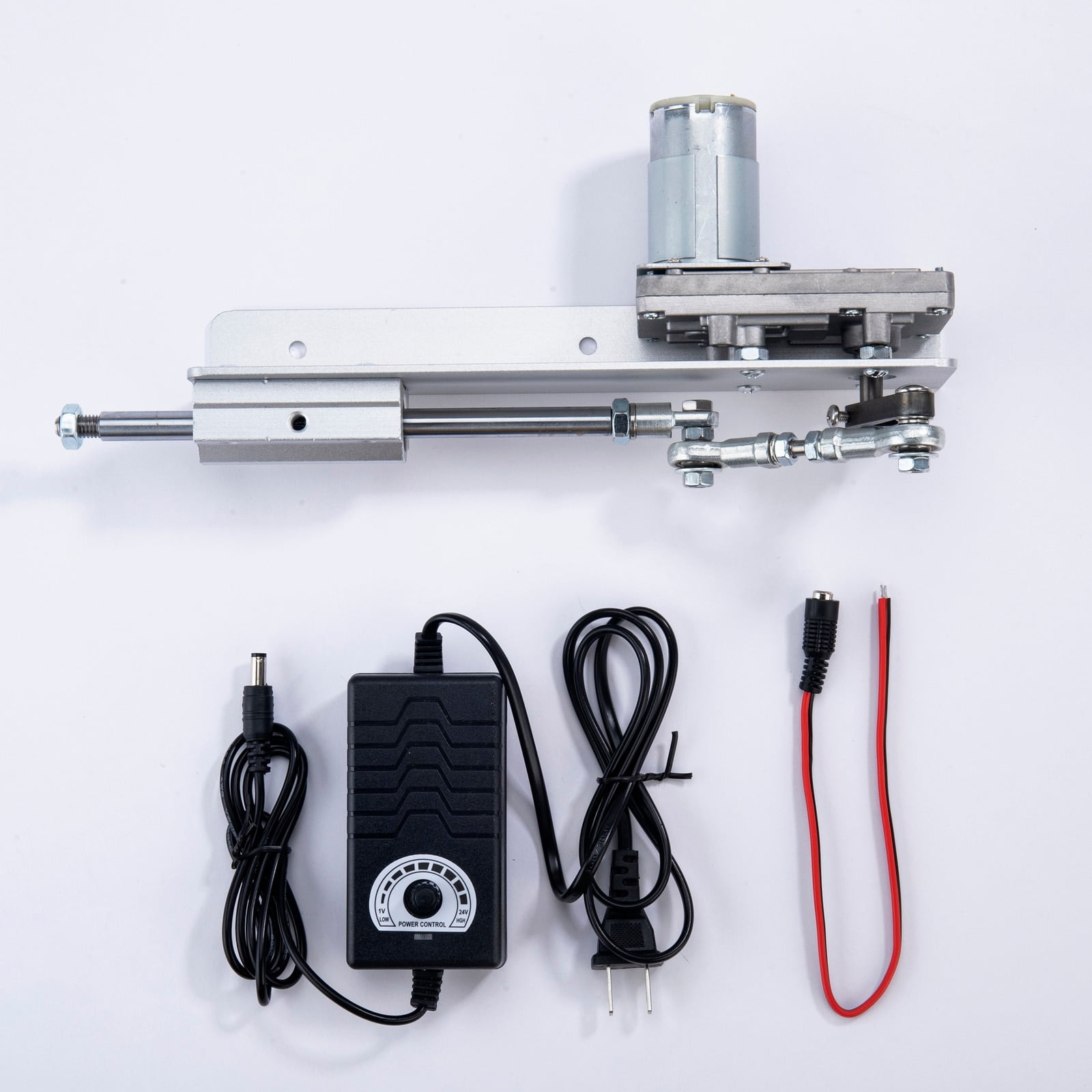 Shinkan genstand dokumentarfilm DIY Reciprocating Linear Actuator 24V No Load Max Speed 120r/Min 30~150mm  Stroke Adjustable, AC DC Power Adapter Variable Speed, Remote Control and  End Connector - Walmart.com