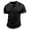 Black, variant on AHTJRT Men's Short Sleeve Henley T Shirt Casual Stylish Comfortable Soft with Contrast Stitching Button Up Front Relaxed Fit Blouse Khaki 2XL