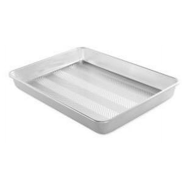 Nordic Ware Aluminum Full Size Sheet Pan 26 x 18 Inches for Commercial Oven Use, Full Sheet, 2-Pack