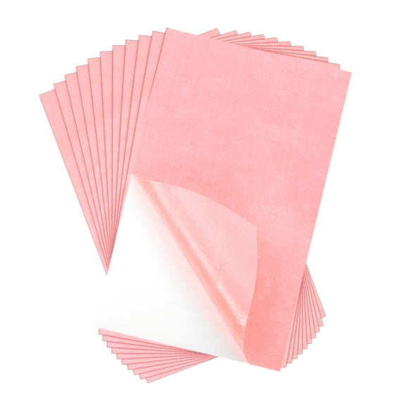 Uxcell Adhesive Felt Fabric Felt Sheets 30cmx20cm Peel and Stick Light pink for DIY 10 Pcs
