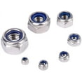thumbnail image 3 of 304 Stainless Steel Lock Nut Assortment 170 Pcs, M3 M4 M5 M6 M8 M10 M12 Nylon Insert Locknut, 3 of 4