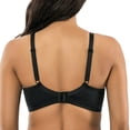 thumbnail image 4 of Parfait Adele Full Bust Padded Unlined Bra, Black Stripe, 40J, 4 of 5