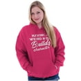 thumbnail image 5 of Having a Weird Mom Builds Character Hoodie Sweatshirt Women Brisco Brands M, 5 of 6