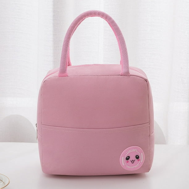 onlyliua para Interior/Exterior Bolsa para Estudiantes, Bolsa Aislante Gruesa de Papel de Aluminio, Bolsa Grande para Almuerzo con Bolsa de Arroz