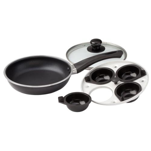Frying Pan with Egg Poacher Insert