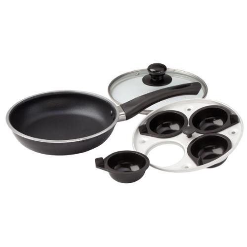 Frying Pan with Egg Poacher Insert