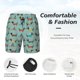 thumbnail image 3 of Balery Dachshund Dog Puppy Bañador para hombre, shorts de playa de secado rápido con entrepierna y forro de compresión-Medium, 3 of 6