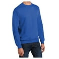 thumbnail image 4 of Yellow Rooster Men's Core Fleece Classic Crewneck Sweatshirt Royal 3XL, 4 of 6