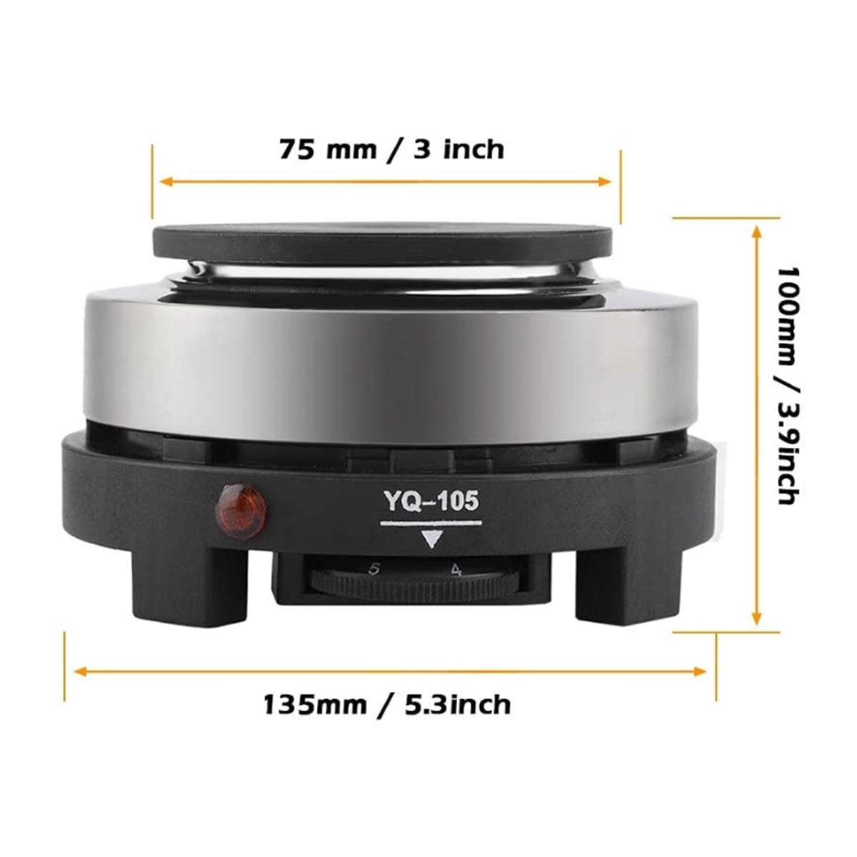 Portable 110V 500W Electric Mini Stove Hot Plate Multifunction Home Heater