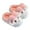 Pink, variant on REDARER Kids Bunny Slippers, Cozy Lined Indoor Shoes with Soft Sole, Warm House Footwear for Toddlers and Children,Size:2-2.5 Years