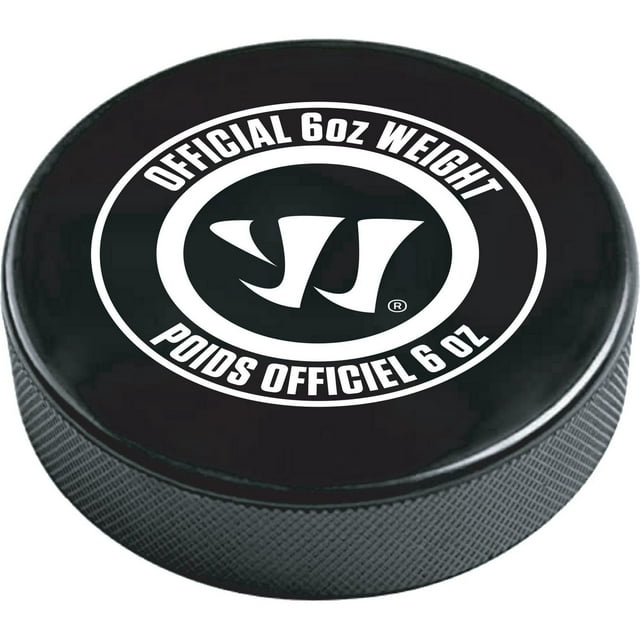 Warrior Rondelle de Hockey Caoutchouc Officielle 6 oz