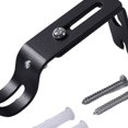 thumbnail image 6 of Curtain Rod Bracket Heavy Duty Curtain Pole Brackets Durable Curtain Hanger Black, 6 of 10