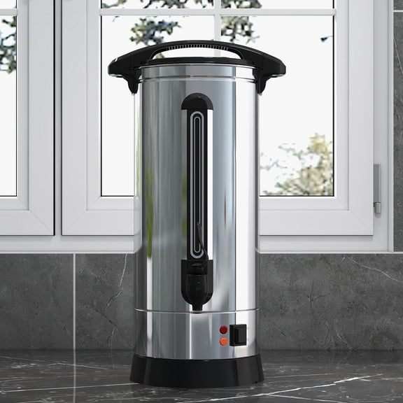 CazToi Coffee Urn 18L 120-Cup Fast Brewing Stainless Steel Large Capacity Easy Clean Versatile Use