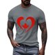 thumbnail image 4 of Camisas de Manga Corta para las Mujeres Impresión de Manga Corta Cuello Redondo, Camisa Casual de Poliéster para las Mujeres, Lavado de Manos, 4 of 8