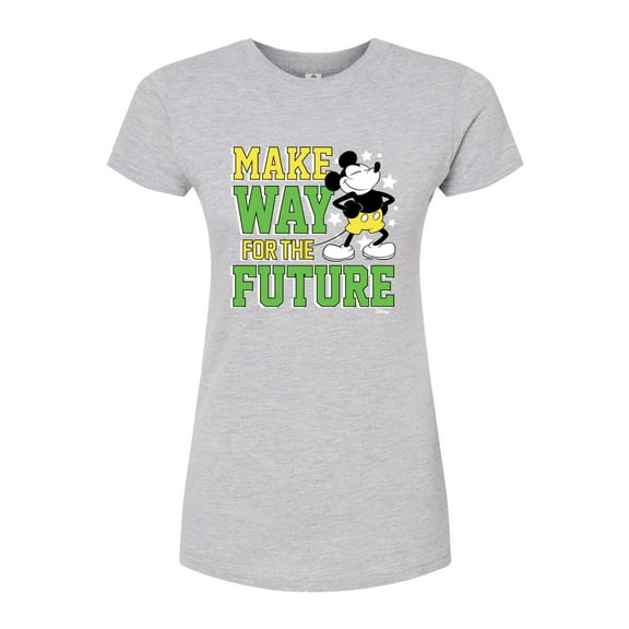 Disney - Make Way For The Future - Juniors Fitted Graphic T-Shirt