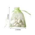 thumbnail image 4 of BalsaCircle 10 Pieces 3" x 4" Organza Favor Bags Wedding Party Favors Gift, 4 of 7