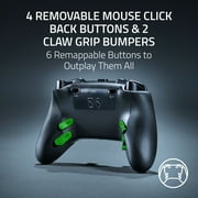 Razer Raiju V3 Pro Wireless Gaming Controller with TMR Thumbsticks and Remappable Buttons for PS5 and PC, Black