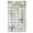 SpringGreen LightGrey, variant on Sheer Curtains 63 Inch Length, Green Eucalyptus Leaves Semi Sheer Curtains Light Filtering Window Treatment, Birds Flowers Spring Watercolor Floral Privacy Voile Drapes for Living Room 52x63 Inch