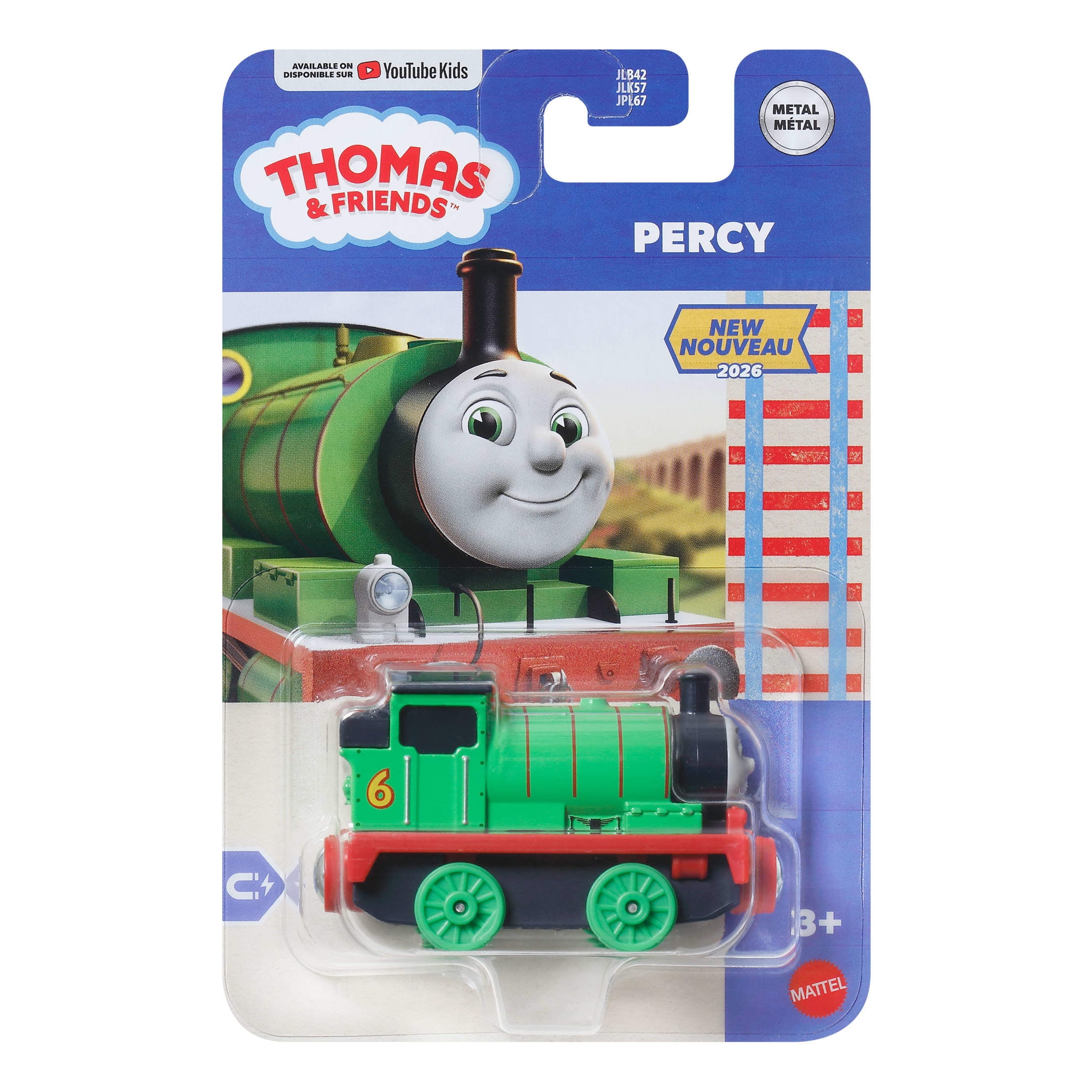 Thomas & Friends by Fisher Price Die-Cast Push-Around Toy Train Engine (Styles May Vary)