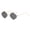 Black, variant on Womens Sunglasses Rimless Diamond Shaped Multi Color Metal Resin Fashion Eyewear for Beach Holiday Use