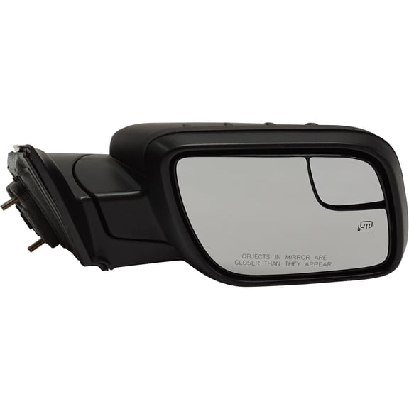 MIRROR Compatible For 2011-2015 Ford Explorer Right Passenger Heated Power Glass Folding In-housing Signal Light Paintable