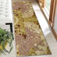 thumbnail image 5 of 2x6 FT Kitchen Runner Rugs Non Skid Washable, Faux Wool Rug Runners for Hallways Bathroom Carpet Runner, Soft Indoor Modern Floor Rug for Entryway Laundry Room, 5 of 11