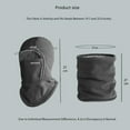 thumbnail image 7 of Unisex Windproof & Warm Balaclava, Thickened Winter Face Mask for Skiing, Cycling, and Outdoor Sports, Cold Weather Hood for Men and Women, 7 of 7