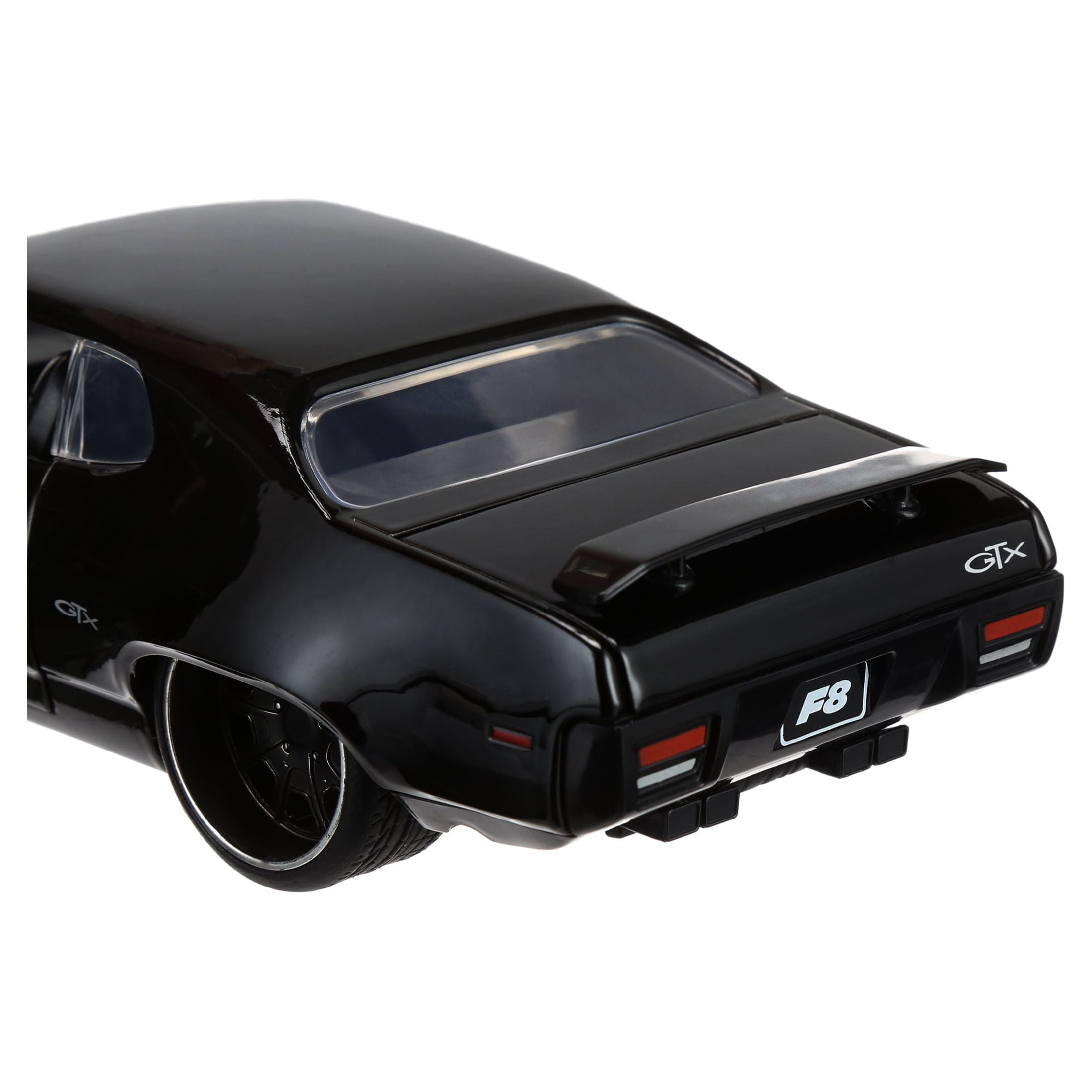 JADA FAST AND FURIOUS DOM'S PLYMOUTH GTX BLACK 1:24 DIECAST