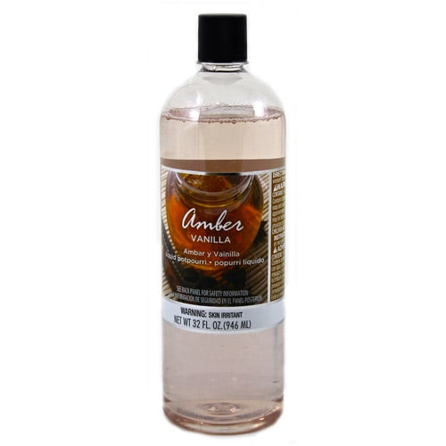 Fragranced Simmering Liquid 32o z Amber Vanilla Fragrance