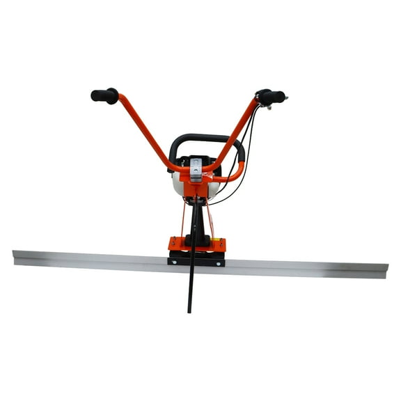 INTBUYING 1.2HP Power Concrete Cement Floor Screed Vibra leveling Screeding WITH 6.5' Thickness BOARD EPA