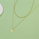 thumbnail image 3 of Collar para mujer Collar serpiente en espiga chapado en oro Collar de moda para mujer, 3 of 8