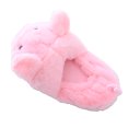 thumbnail image 2 of Funny Slippers piggy slippers for women Warm Animal Slippers Furry Pink Pig Slippers(5-8, Pink Pig with Heel), 2 of 4