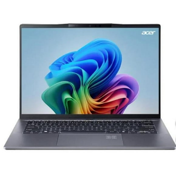 Acer Swift GO 14.5"WUXGA@120Hz| AI Copilot+PC| Qualcomm Snapdragon| 16GB RAM| TB SSD| Qualcomm Adreno GPU| Al Lighting Touchpd| FingerPrint Reader| Wi-Fi 7| W11-1 Year Acer Manufacturer Warranty