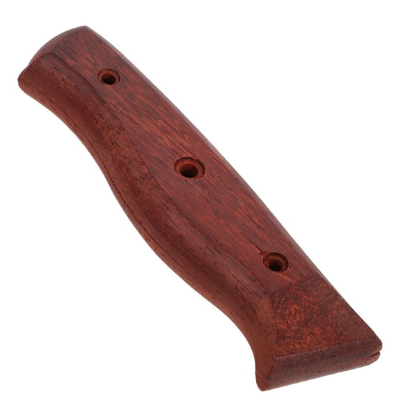 Kitchen Knife Handle Replacement Parts Non Skid Cutter Handle Grip with Wooden Knife Handle Scales for Home Cooks