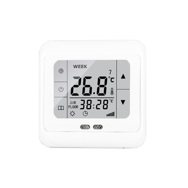 Bewildely Termostato inteligente pantalla LCD pantalla táctil calefacción de suelo eléctrico caldera de agua control remoto mejora del hogar alta Electrodomésticos Bewildely HA066276-00