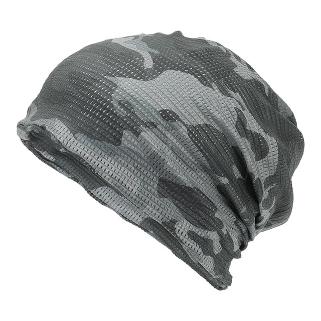 Gorros Gorros Slouchy Beanie Summer Soft Skullcap Ligero Skull Hats Gorros de dormir para exteriores Interiores Mujeres Hombres Ciclismo Viajes verde oscuro multicolor Sunnimix Gorros Beanie