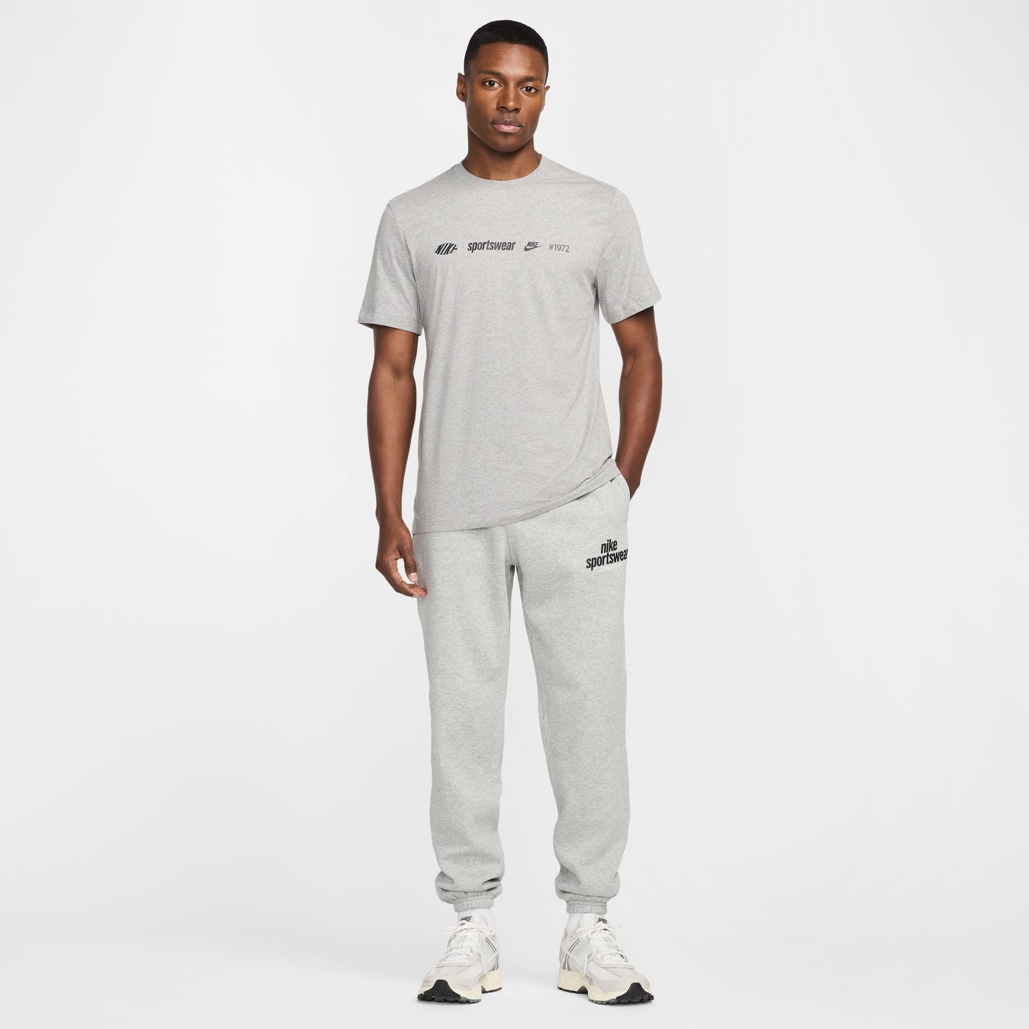 Nike Sportswear Men's T-Shirt Safety Orange photo 3