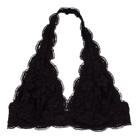 TOLD Clothing Women's Halter Lace Bralette Bra (Multiple Colors)