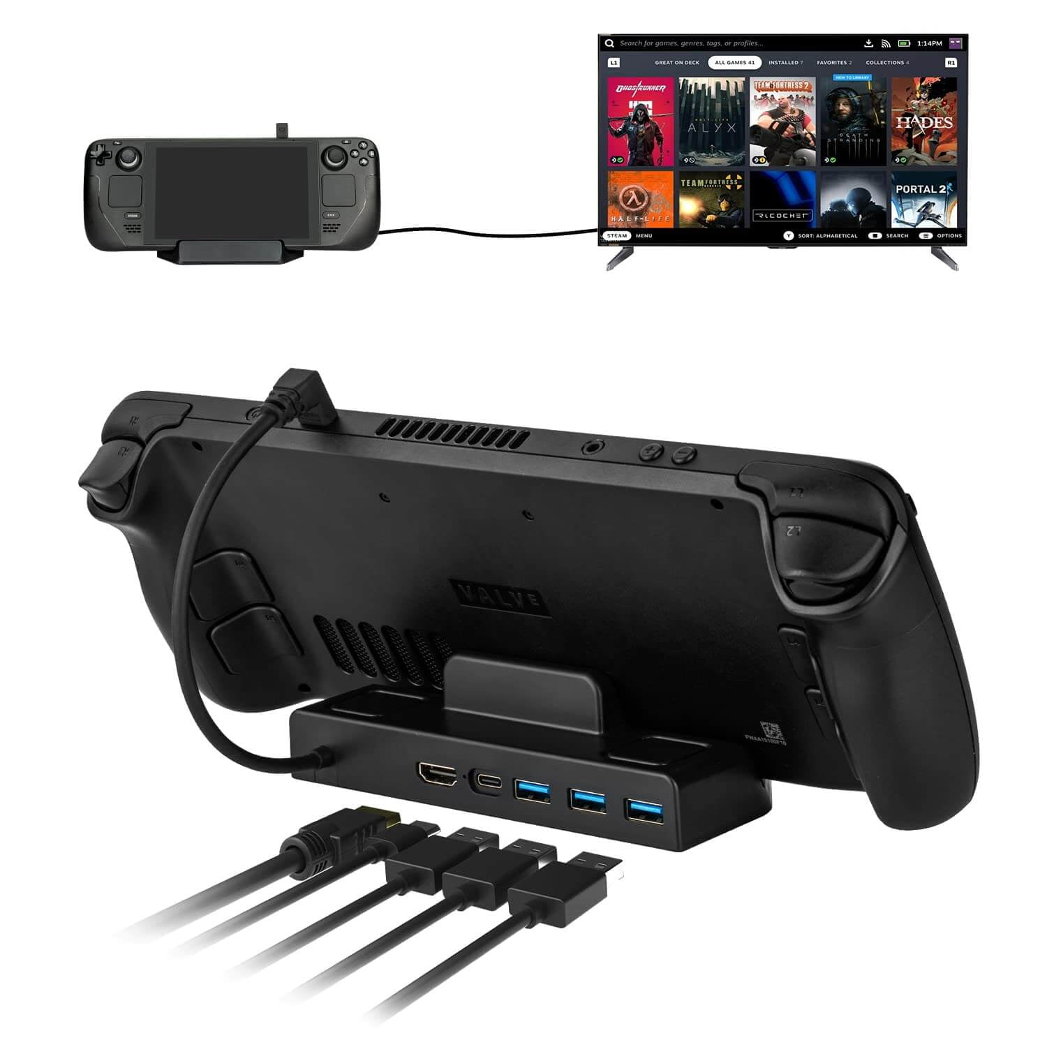 Docking Station for Valve Steam Deck,RGEEK for Steam New Zealand Ubuy