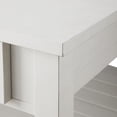 thumbnail image 3 of Manor Park 30 inch Square Country Coffee Table, Brushed White, 3 of 10