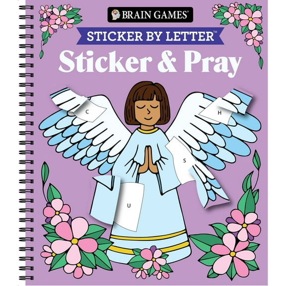 Brain Games - Sticker by Letter Brain Games - Sticker by Letter - Sticker & Pray, (Spiral-Bound)