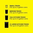thumbnail image 7 of ForceFlex MaxStrength XL Kitchen Trash Bags, 20 Gal, Fresh Clean, 80 Ct (Package May Vary), 7 of 7
